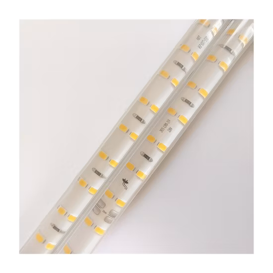 Tira de luz LED de alto voltaje 220V impermeable SMD2835 144LED/M Ultra brillo cantidad luminosa larga garantía tira de luz Flexible